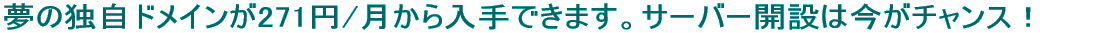      ̓ƎhC271~/ł܂BT[o[J݂͍`XI